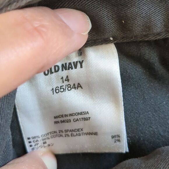 Old Navy Gray Denim Skirt Size 14 - Picture 3 of 8